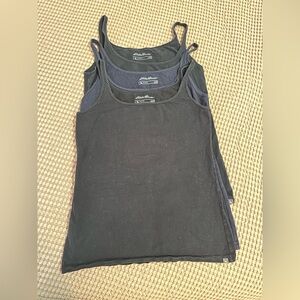 Eddie Bauer Black Women's Tank Top - Scoop Neck 3 for 1 medium